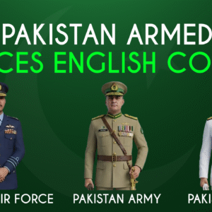 Pakistan Armed Forces Entry Test English Course