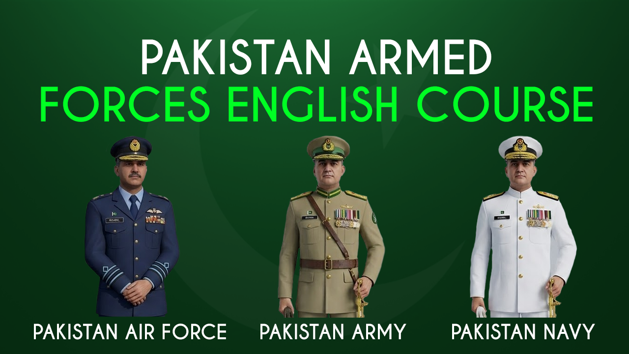 Pakistan Armed Forces Entry Test English Course